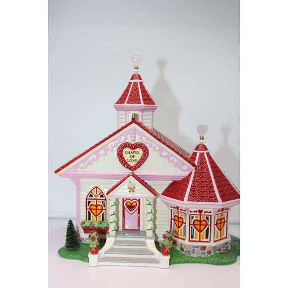 Dept 56 Snow Village - Chapel of Love, Set of 2 - Picture 2 of 8